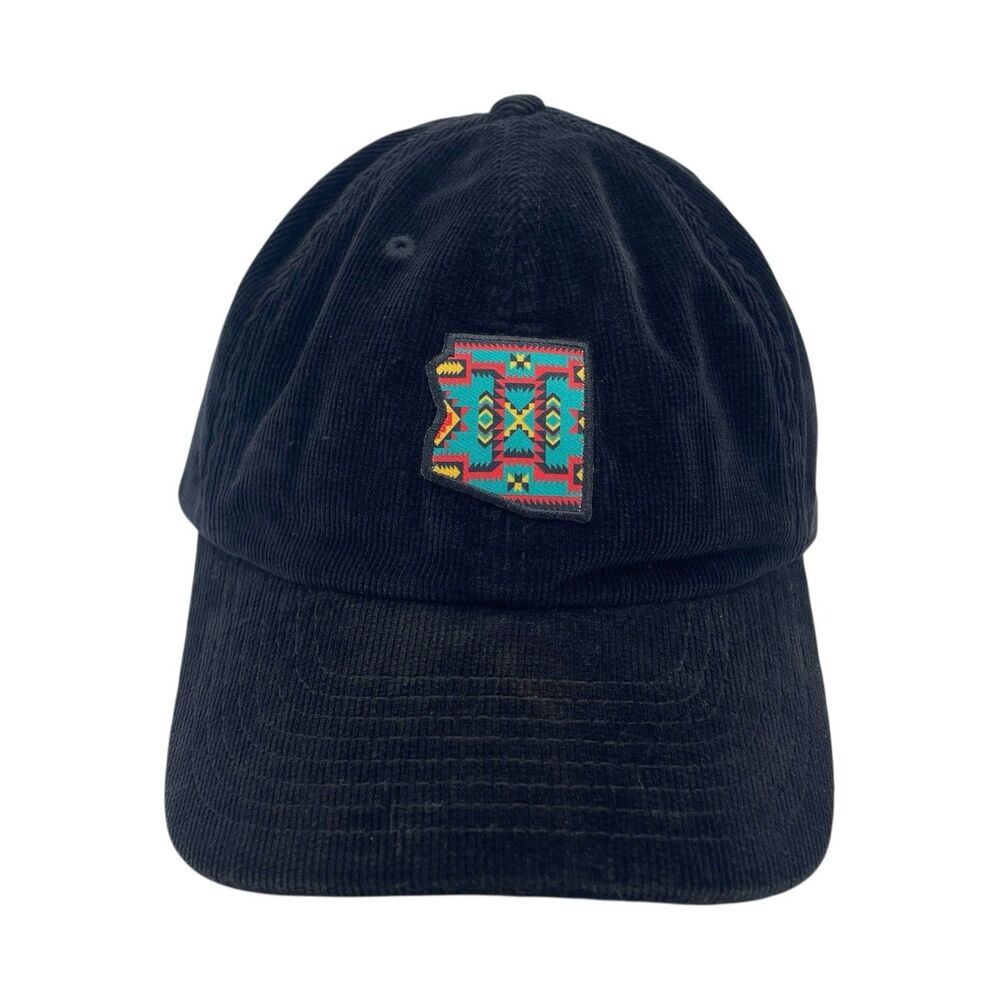 Hat Club Corduroy Arizona State Hat Cap Black